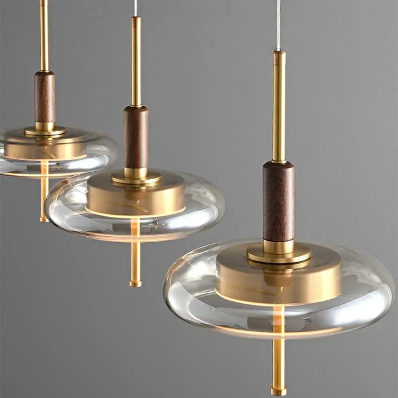 Suspension led design nordique moderne et créatif pour intérieur