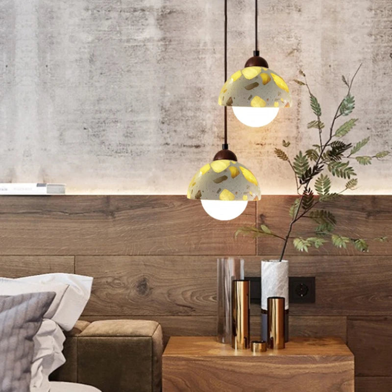 suspension en ciment moderne pour décoration créative et originale - vue 4 sur 9