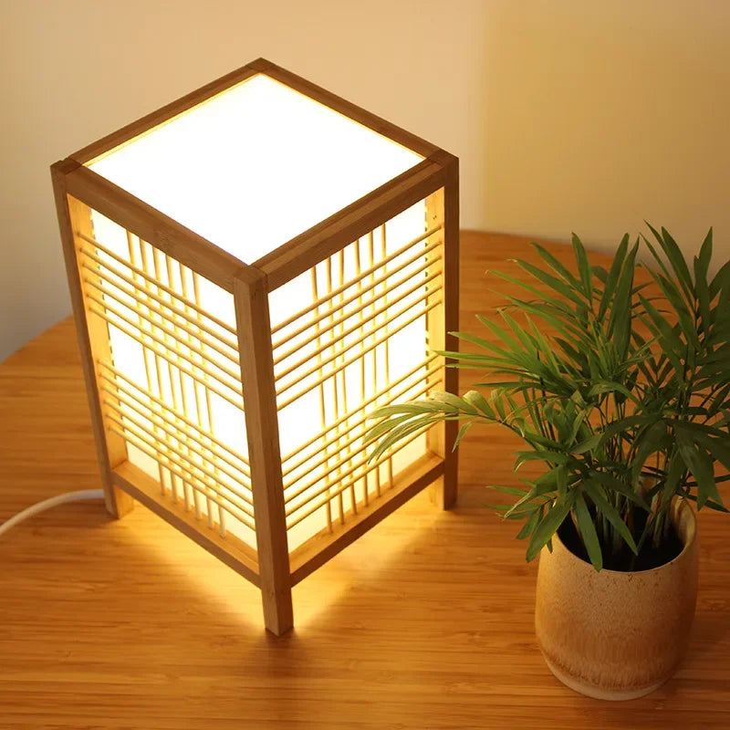 Lampe de Table japonaise Tatami Club Zen