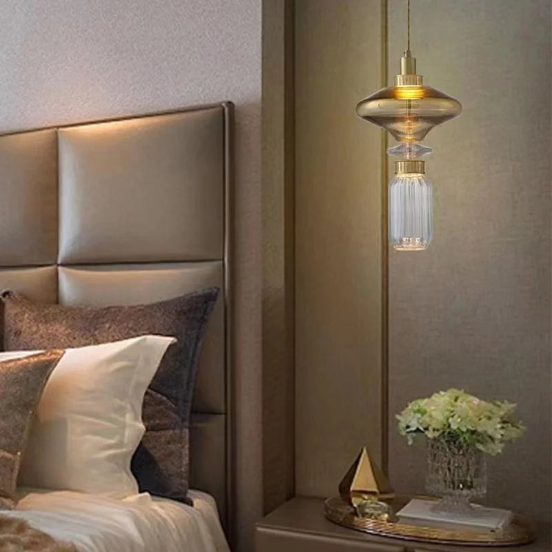 lustre led avec collocation gratuite et fil réglable - vue 5 sur 14
