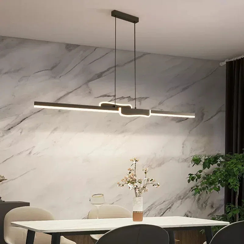suspension LED moderne pour décoration intérieure élégante - vue 4 sur 10