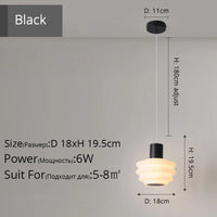 lustre nordique créatif à tête unique moderne