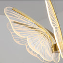 Moonriver éclairage LED papillon lustres salon Table à manger suspension lampe Style moderne suspension pour la maison