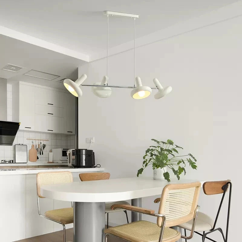 lustre bauhaus led suspendu pour table à manger