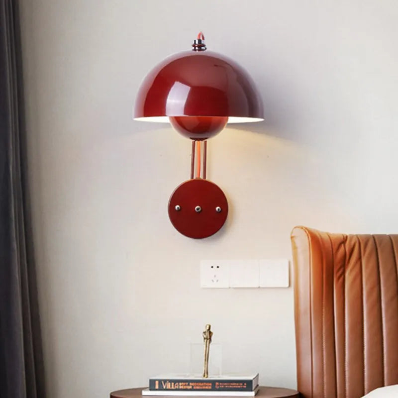 Applique murale nordique LED en forme de bourgeon - vue 3 sur 12