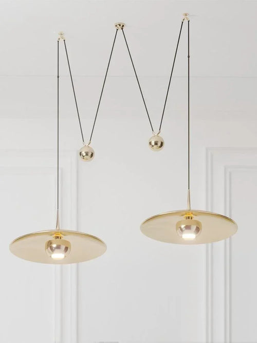 suspension lumineuse réglable design moderne pour intérieur