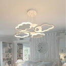 Plafonnier LED suspendu en forme de nuage