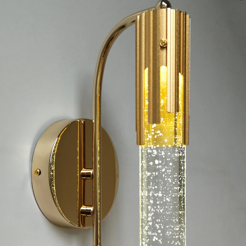 Applique murale LED en cristal moderne - vue 7 sur 8
