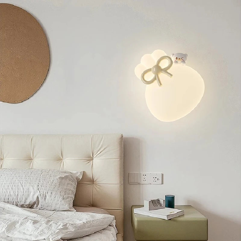 applique murale lapin et ours pour chambre enfant décorative - vue 5 sur 8