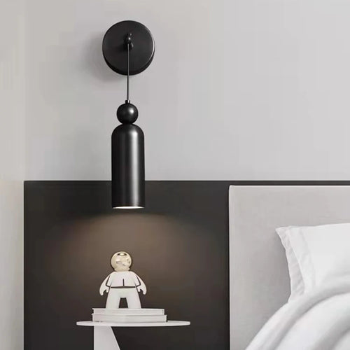 applique murale minimaliste moderne avec fil réglable