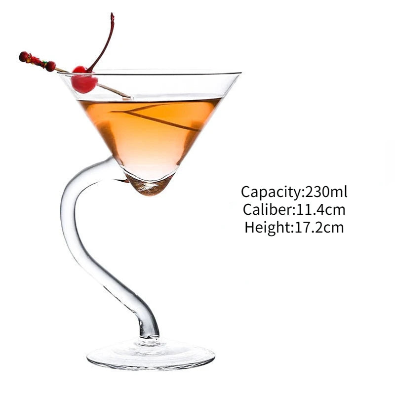 Verre cocktail créatif polyvalent pour bar fête mariage