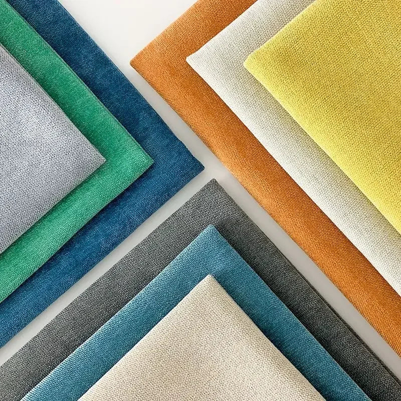 Tissu chenille épais pour ameublement et housse coussin - vue 6 sur 7