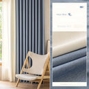 Rideau occultant plissé style moderne pour salon chambre