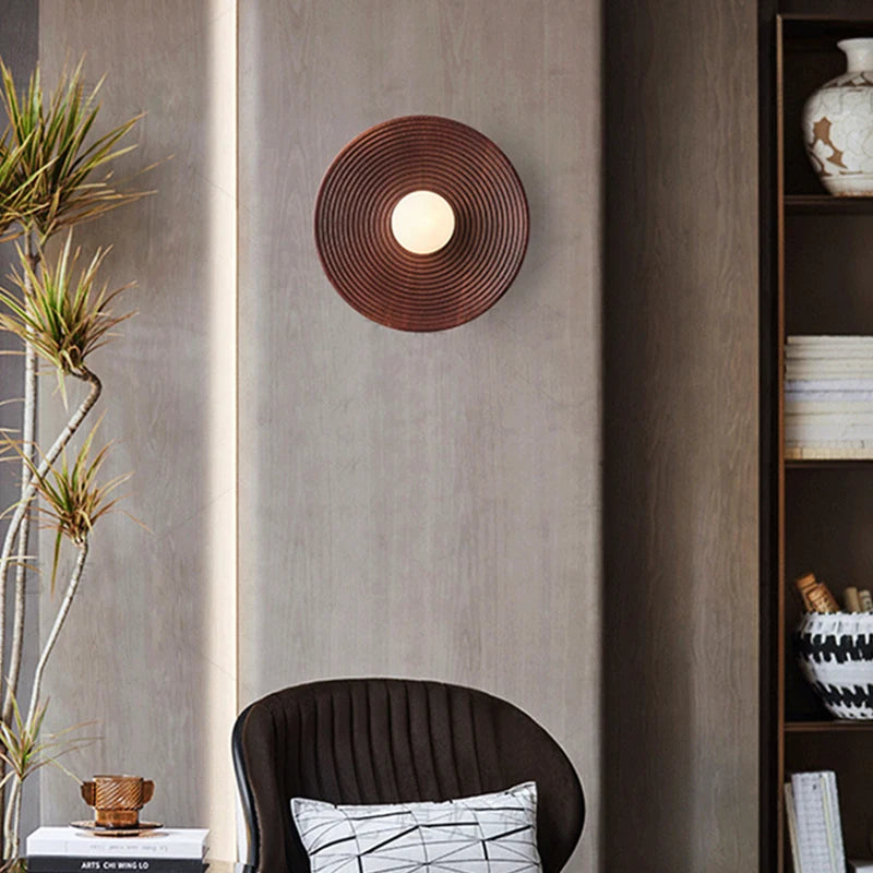 applique murale en bois nordique pour décoration intérieure - vue 5 sur 8