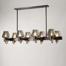 Suspension LED en verre post-moderne