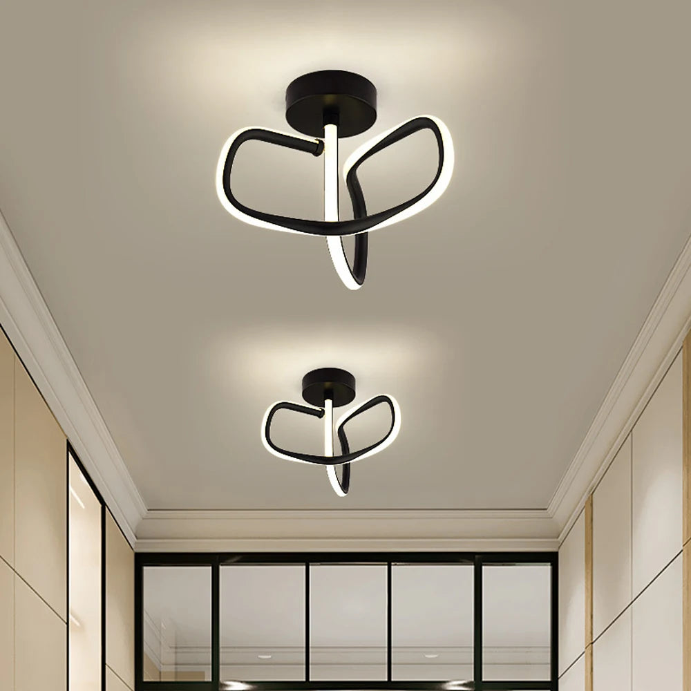 Plafonnier LED pour allée moderne - vue 6 sur 7