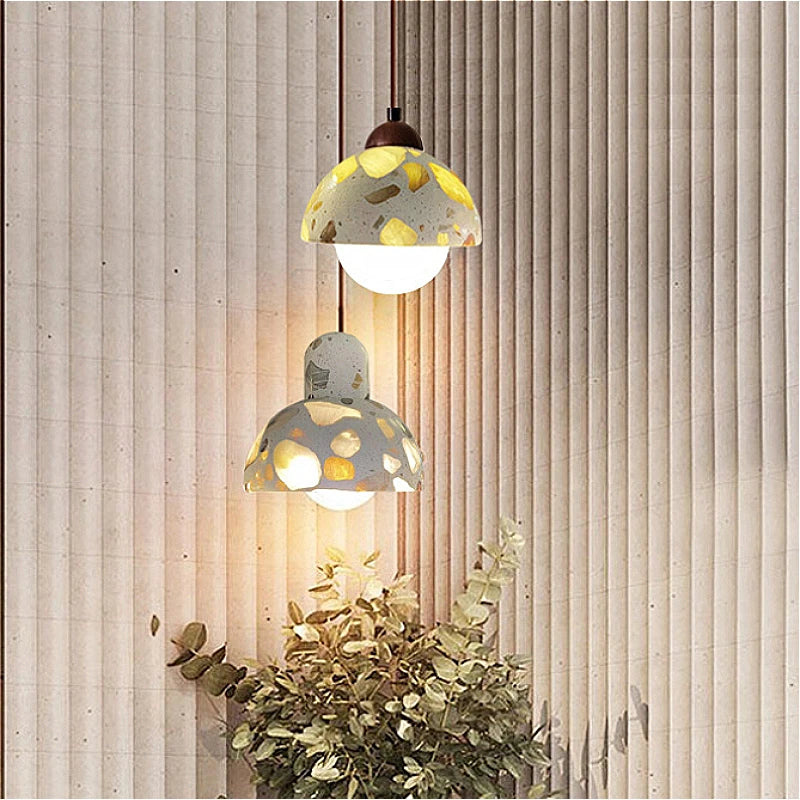suspension en ciment moderne pour décoration créative et originale - vue 2 sur 9