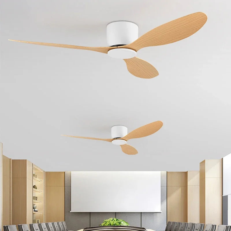 ventilateurs de plafond modernes simples avec télécommande sans lumière - vue 5 sur 9