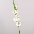 fleurs artificielles glaïeuls pour décoration de fête et bureau