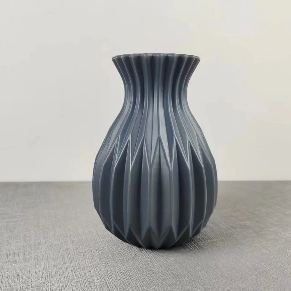 vase en céramique style nordique pour décoration fleurs - vue 7 sur 9