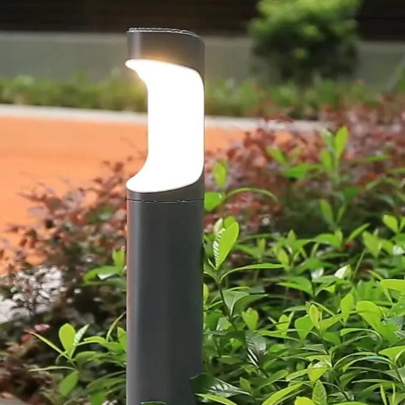 Aluminium Led extérieur pelouse lampe borne lumineuse extérieure étanche voie jardin lampe prairie paysage pelouse lumière AC110V 220V - vue 4 sur 6