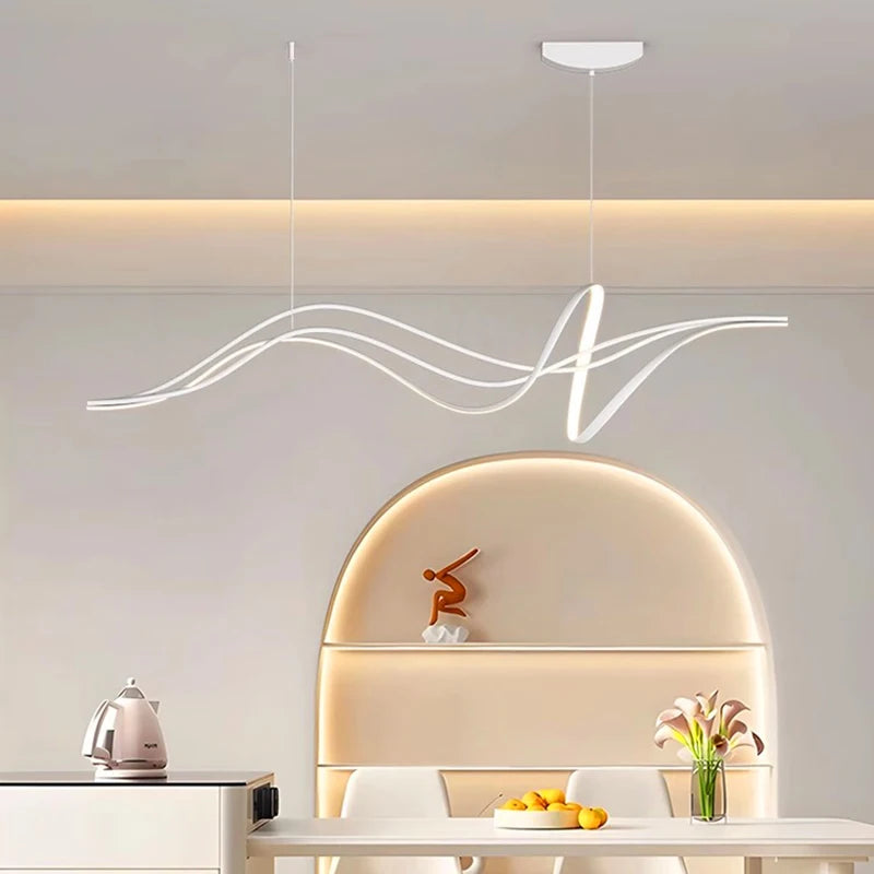 lustre moderne led pour restaurant bar et décoration intérieure