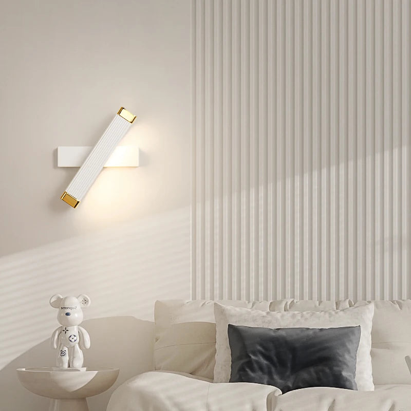 Chevet chambre appliques moderne minimaliste créatif escalier lampe à LED escalier allée étude tournant fond applique - vue 5 sur 8