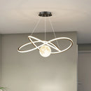 Plafonnier LED suspendu au Design rond