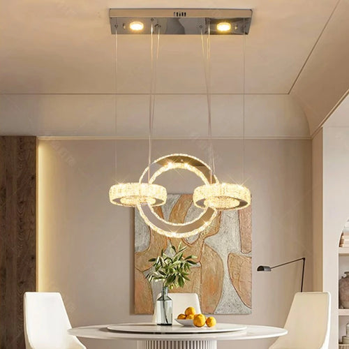 lustre led moderne suspension pour éclairage intérieur décoratif