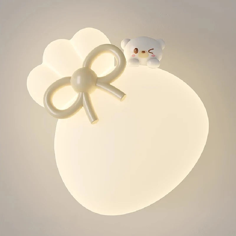 applique murale lapin et ours pour chambre enfant décorative - vue 7 sur 8