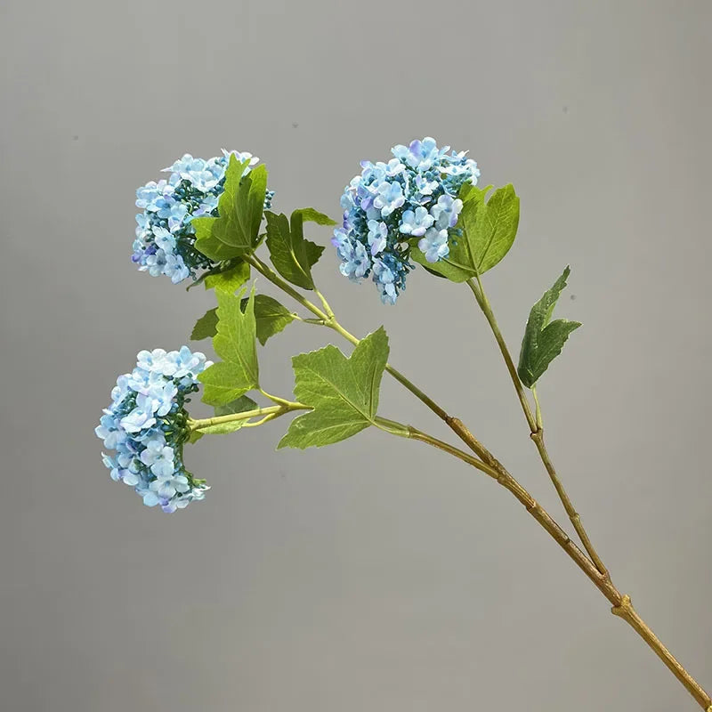 boule de neige florale en soie décoration mariage fausses fleurs hortensia - vue 8 sur 13