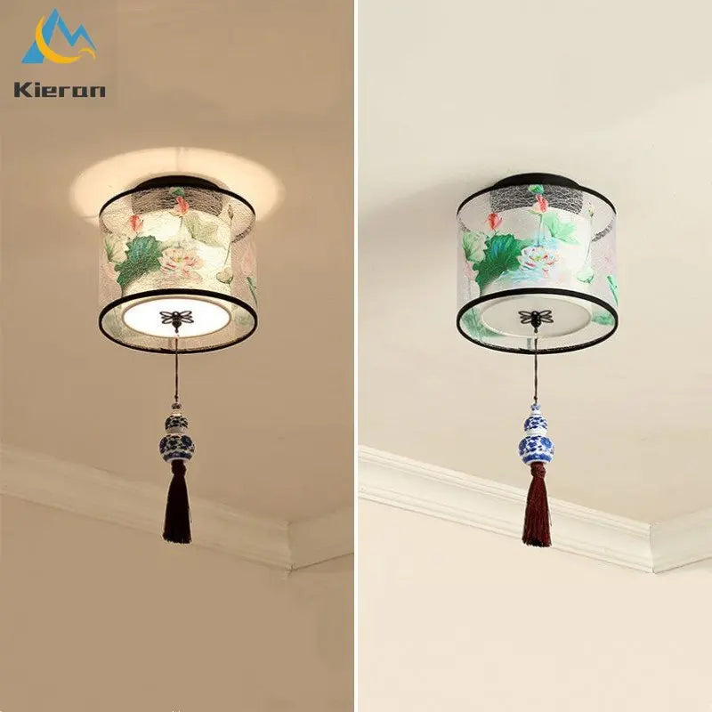plafonnier led lotus oiseau moderne pour décoration hôtel - vue 6 sur 30