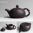 Théière kung fu artisanale en céramique style chinois