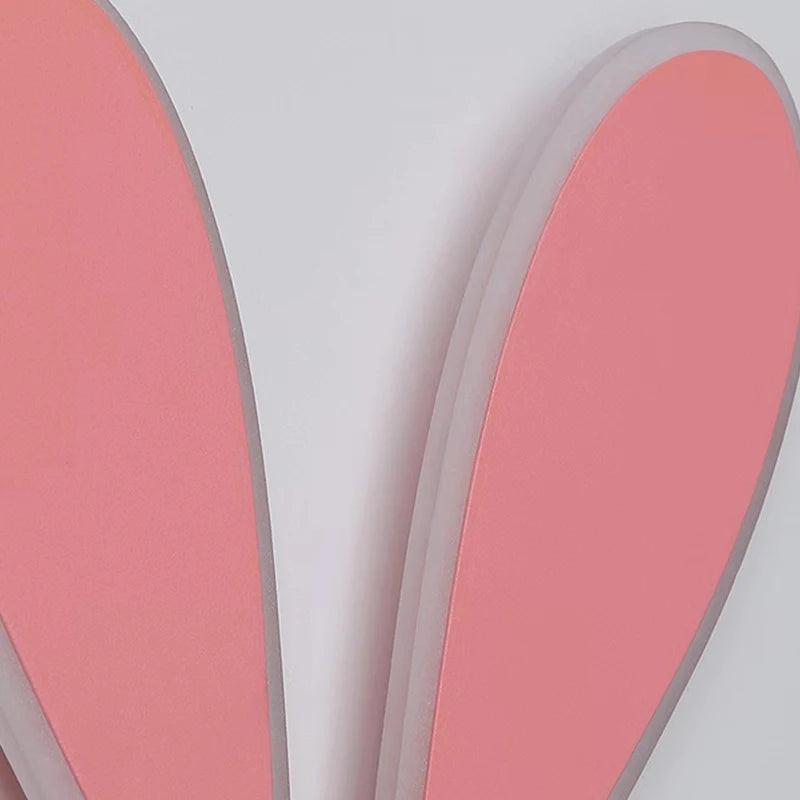 Fille enfant enfant chambre décor éclairage de nuit rose lapin appliques intérieur maison lapin bébé chambre belle bande dessinée lampe à LED