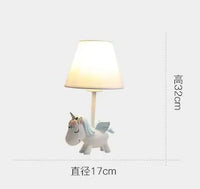 lustre licorne pour jardin d'enfants et chambre à coucher