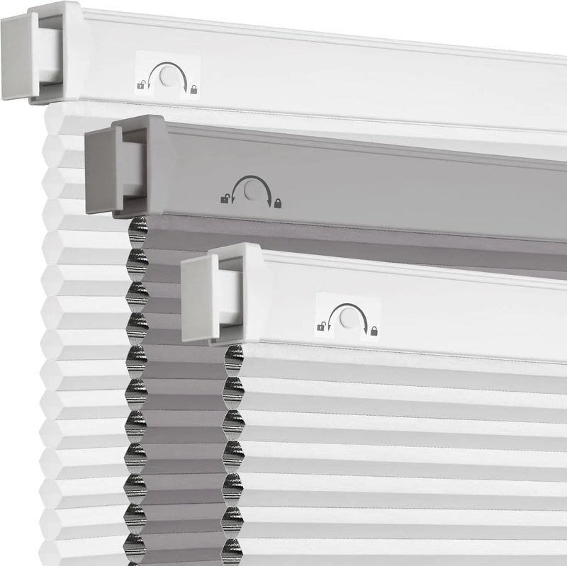 Store alvéolé sans perçage sans fil fenêtre moderne