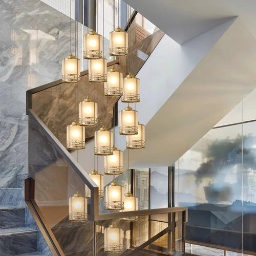 lustre vintage moderne led pour éclairage intérieur