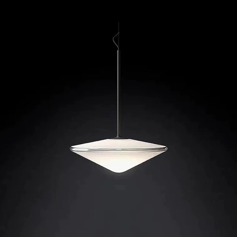 Suspension en verre créative moderne pour salle à manger chambre à manger cuisine île Led lampe suspendue UFO éclairage de décoration intérieure