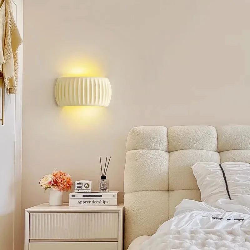Applique murale moderne à vent crème - vue 3 sur 9