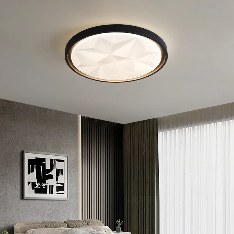 plafonnier led nordique simple créatif luminaire éclairage intérieur - vue 7 sur 9