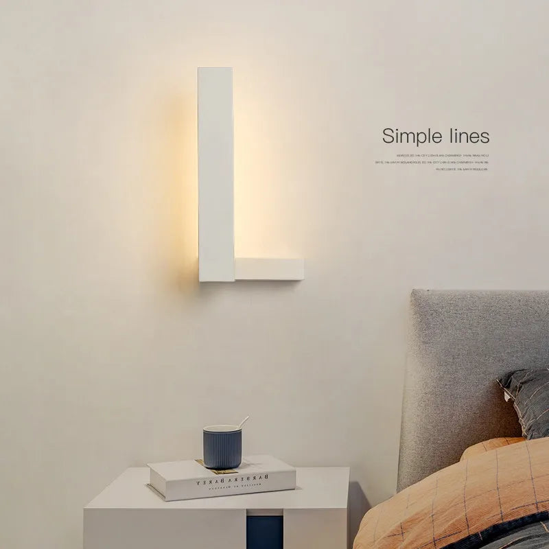 applique murale led nordique design minimaliste pour intérieur décoratif