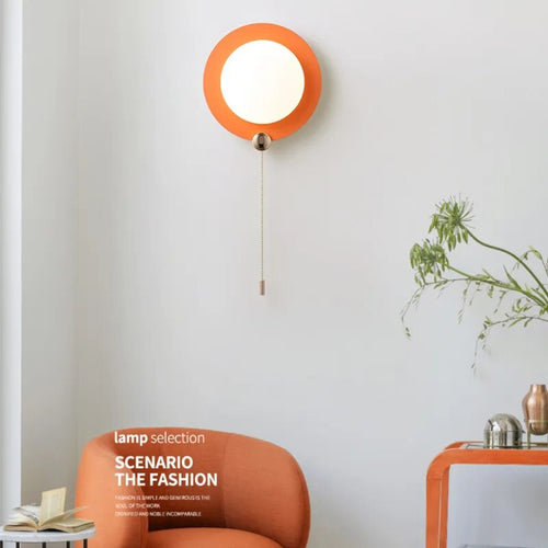 Appliques murales LED d'intérieur créatives avec interrupteur