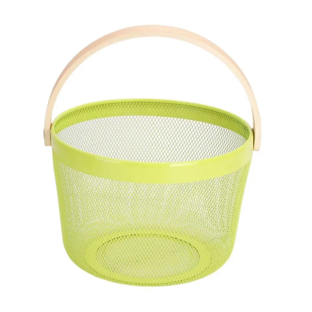 panier de rangement léger et élégant en fer pliable - vue 13 sur 12