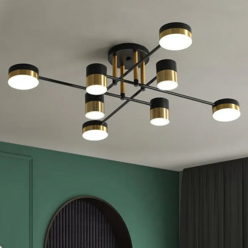 lustre à led design nordique moderne pour intérieur