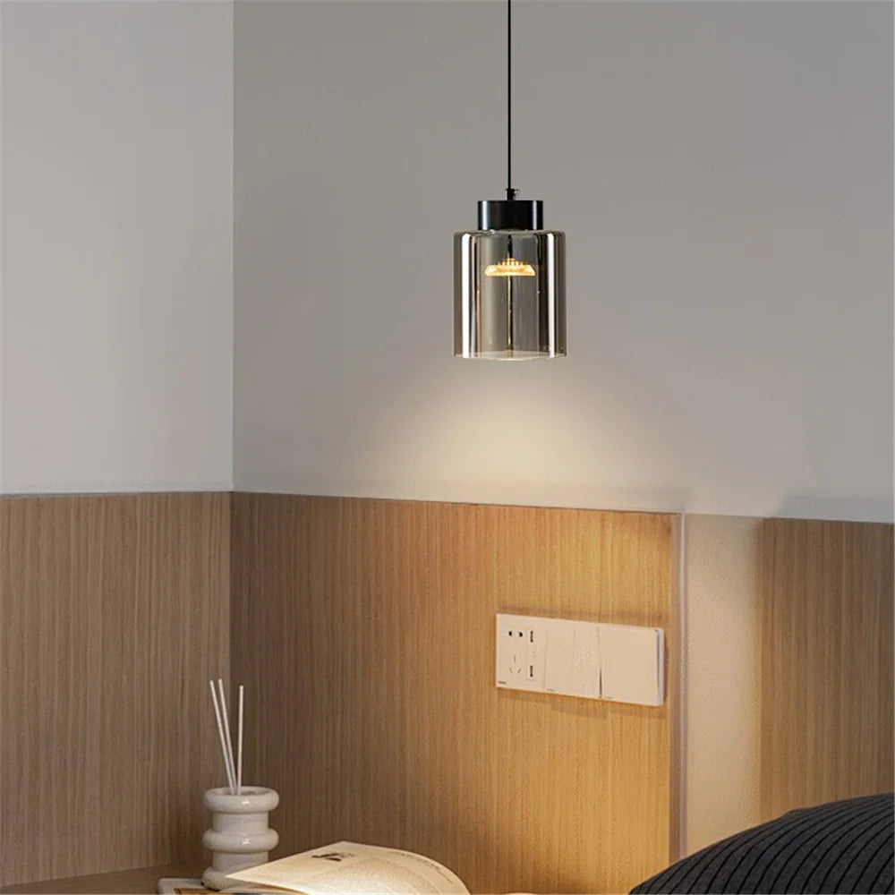 lustre à led tendance en forme de bouteille pour intérieur moderne - vue 4 sur 11