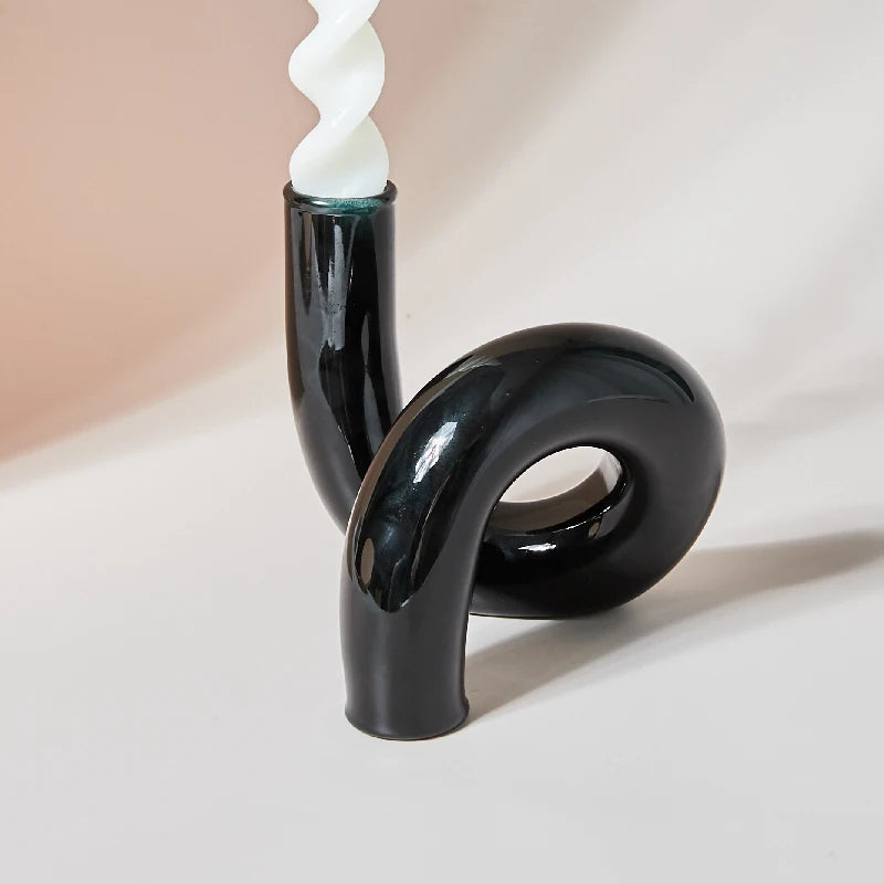 vases en verre bougeoirs décoratifs pour mariage et événements - vue 13 sur 14
