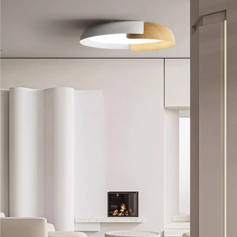 Plafonniers modernes minimalistes et créatifs style japonais chambre à coucher style art salon et étude lampe de restaurant - vue 5 sur 12