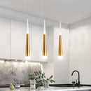 Thrisdar 7W cône Long Tube suspension LED lumière chambre chevet lampes suspendues boutique Bar café salle à manger cuisine suspension