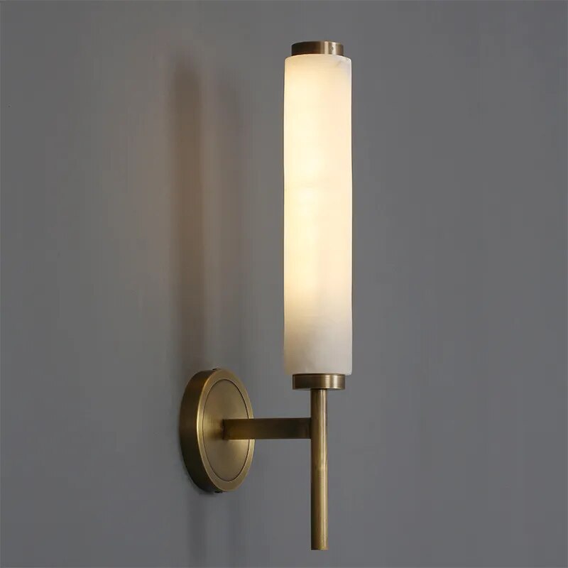 Applique murale LED en marbre naturel - vue 3 sur 7