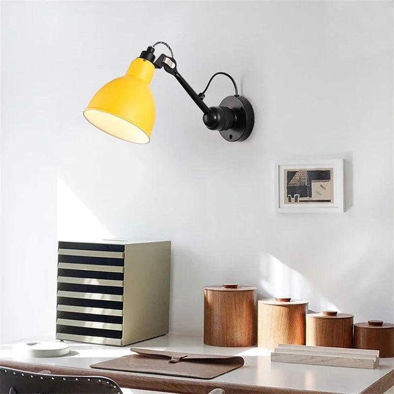 applique murale bras robotique luminaire design pour intérieur moderne - vue 4 sur 10